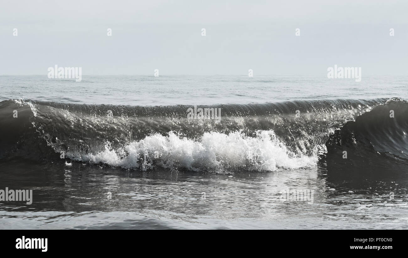 Powerful sea waves splash, beautiful natural background Stock Photo - Alamy