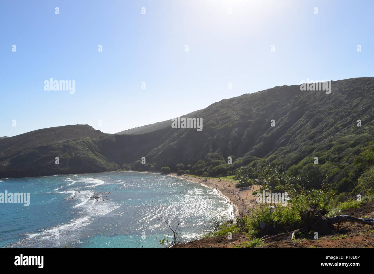 Hanauma Bay Oahu Island Hawaii USA Stock Photo - Alamy