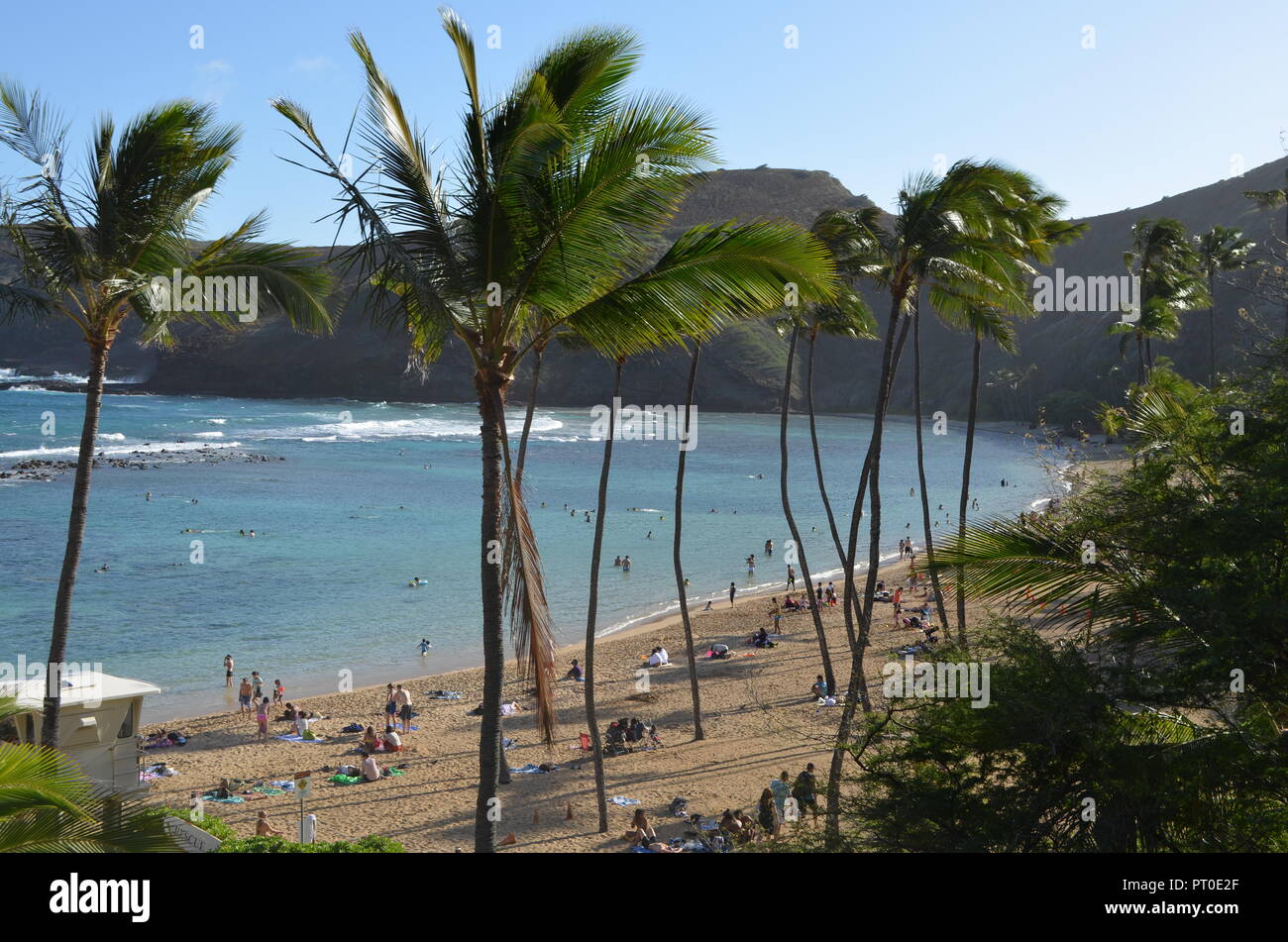 Hanauma Bay Oahu Island Hawaii USA Stock Photo - Alamy