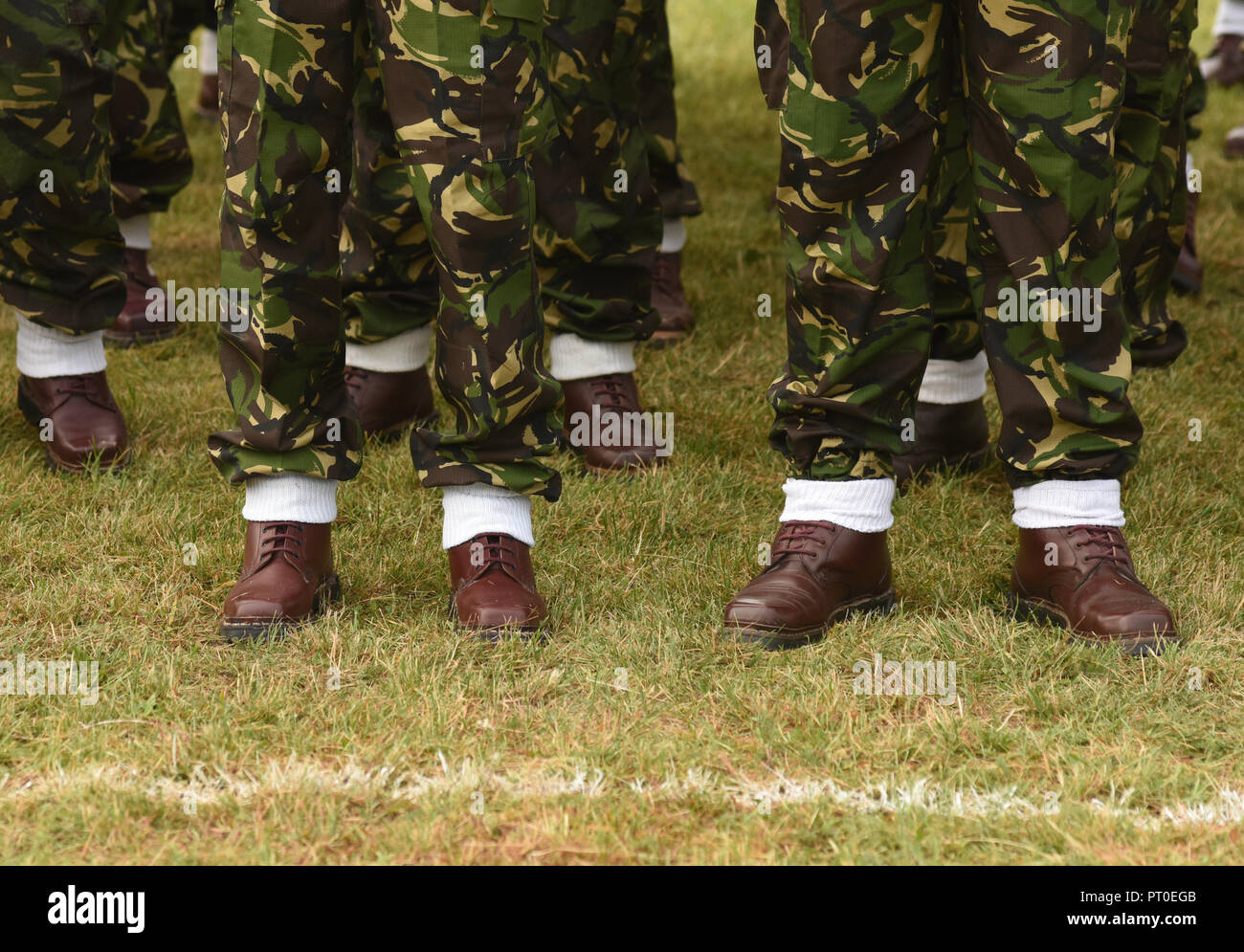 Romania military uniform. Romanian troops Stock Photo