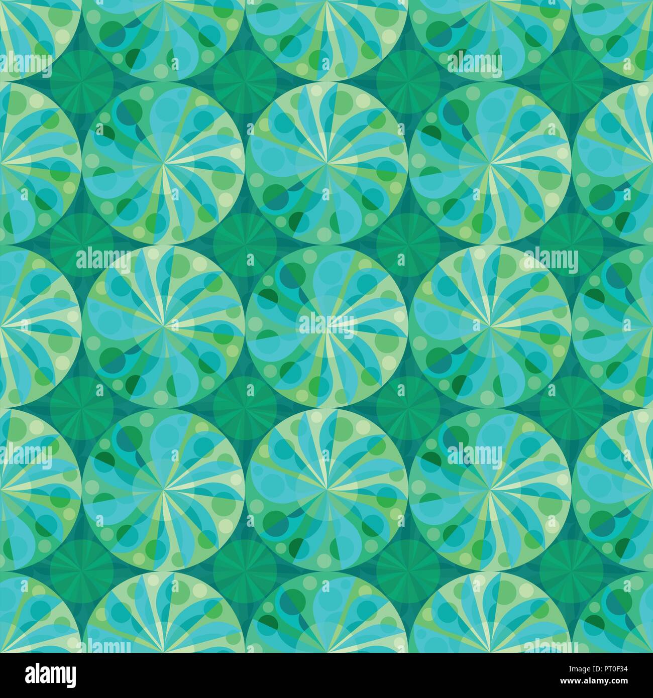 Creative colorful retro abstract design decorated background. Stock Vector