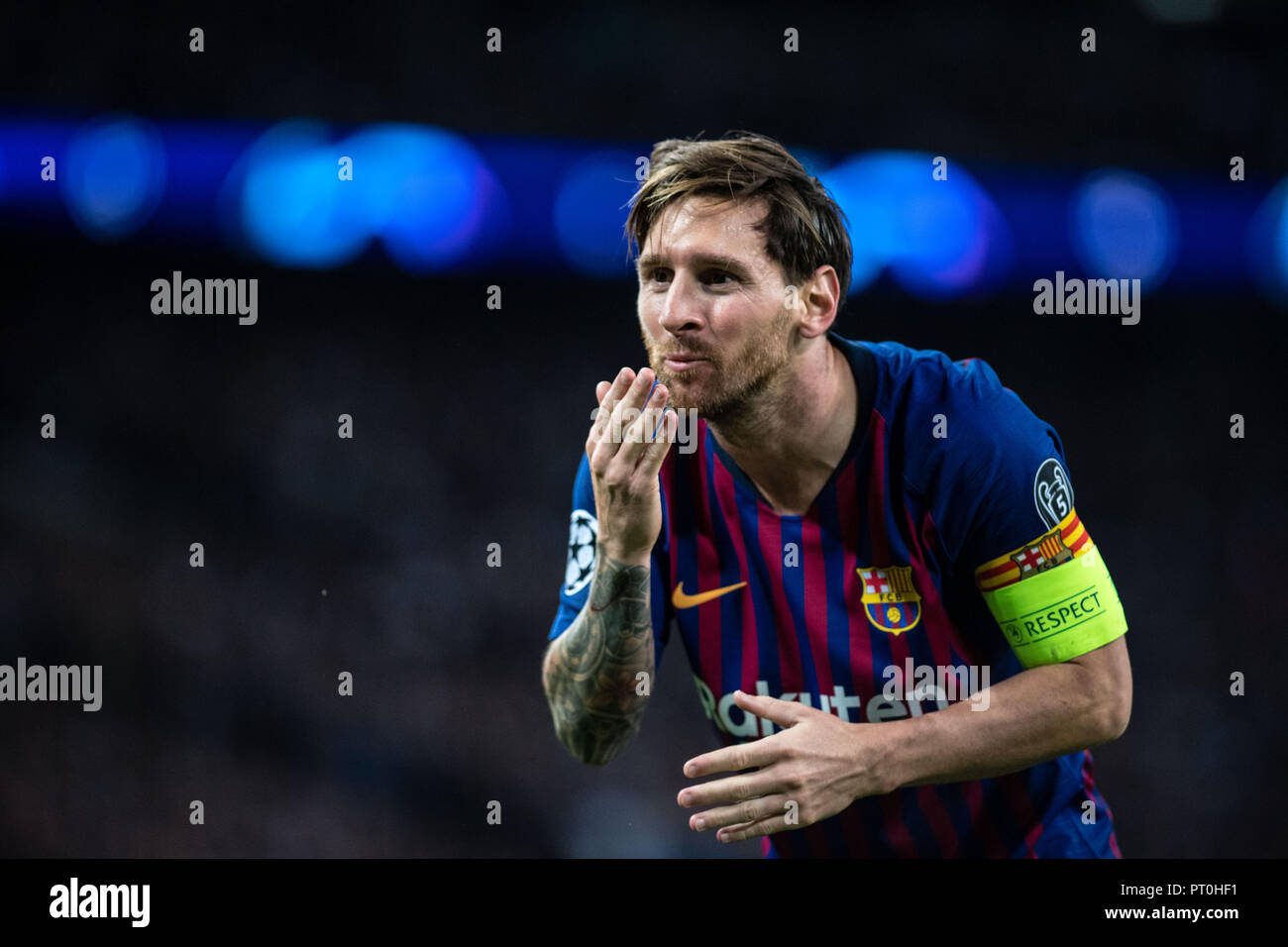 Lionel messi legendary football player hi-res stock photography and ...