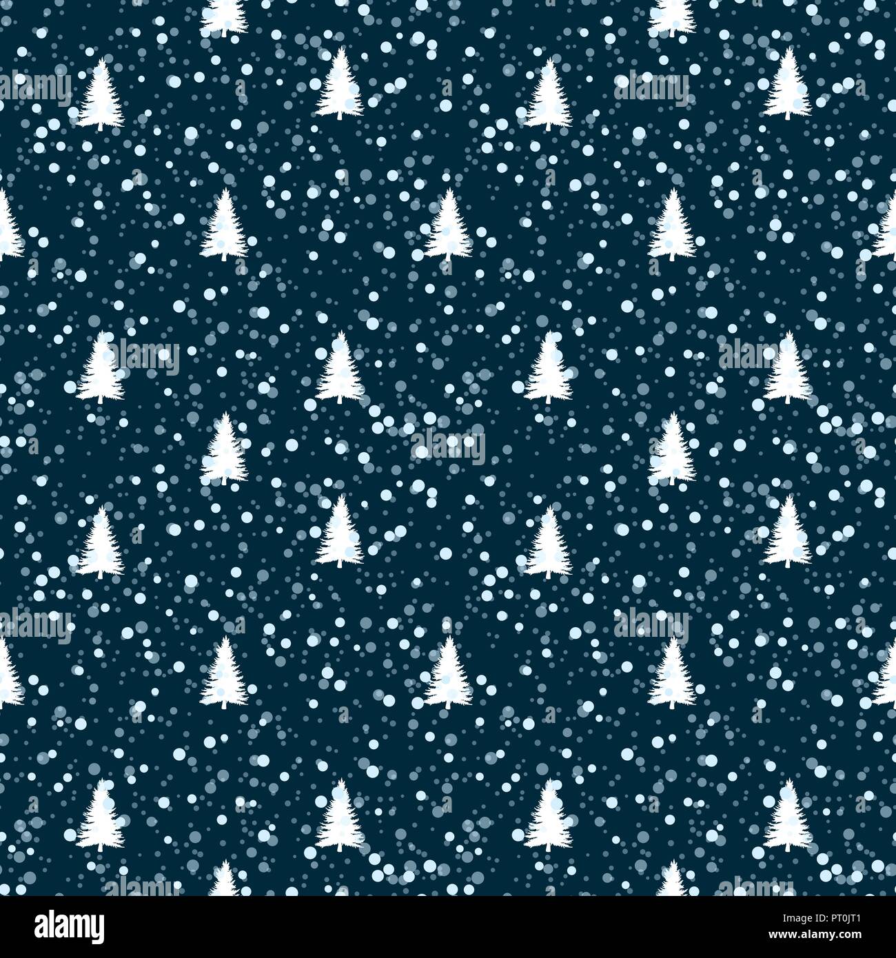 Seamless repeating background imitating snowfall Stock Vector Image ...