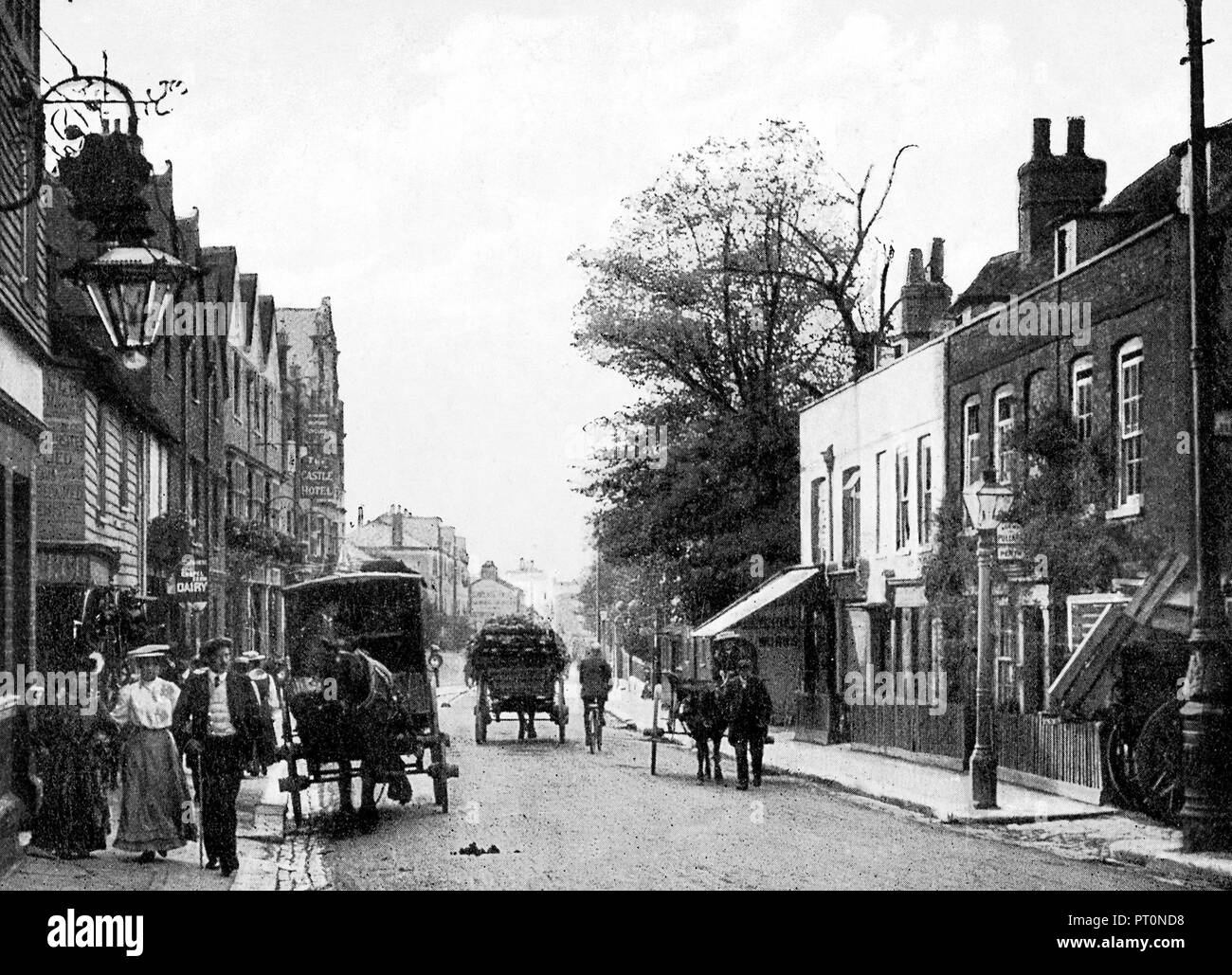 Eltham high street Black and White Stock Photos & Images Alamy