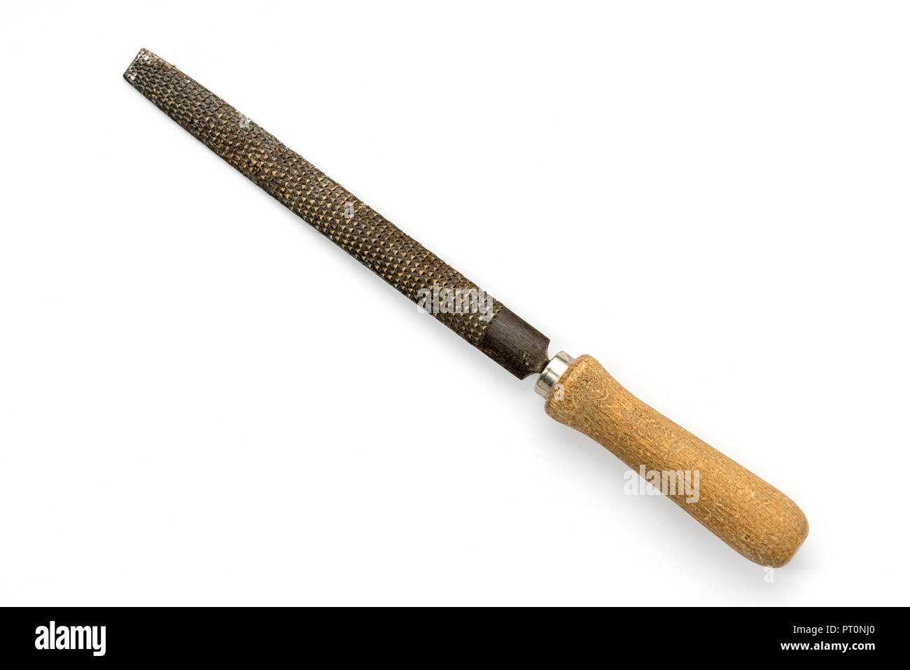Old Rasps close up of an old rusty wood rasp, isolated on white Stock Photo - Alamy