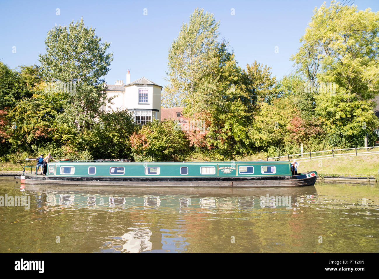 Stratford upon Avon Canal at Kingwood Junction, Lapworth, Warwickshire, England, UK Stock Photo