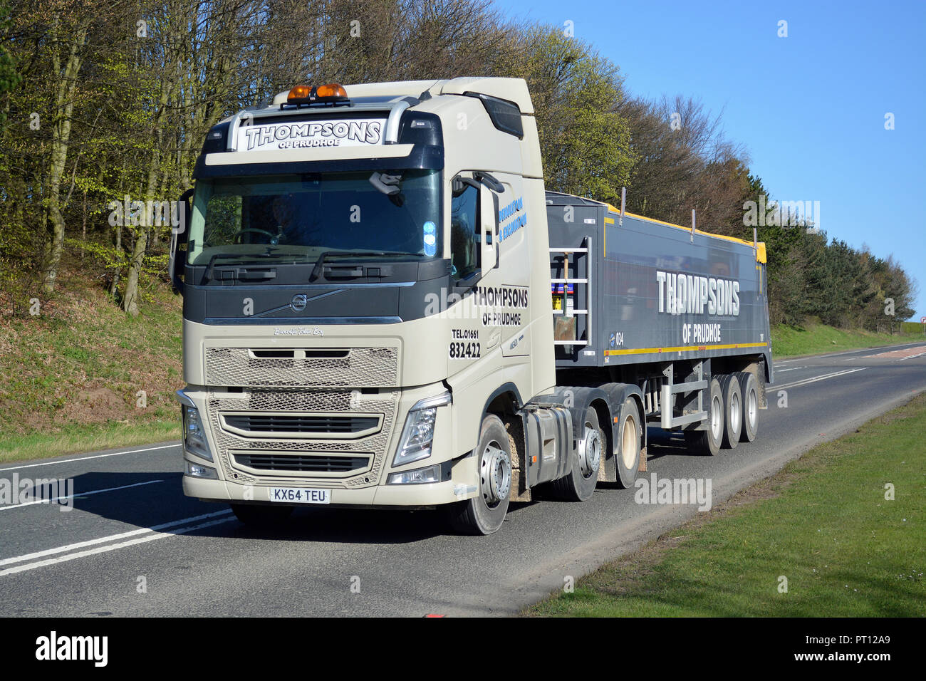 2014 Volvo truck Stock Photo