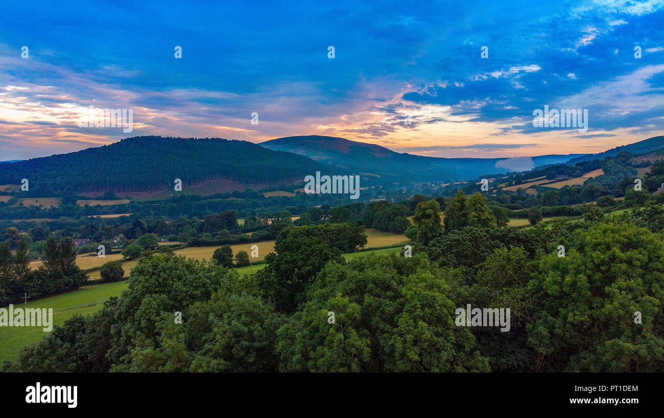 Aerial brecon beacons hires stock photography and images Alamy