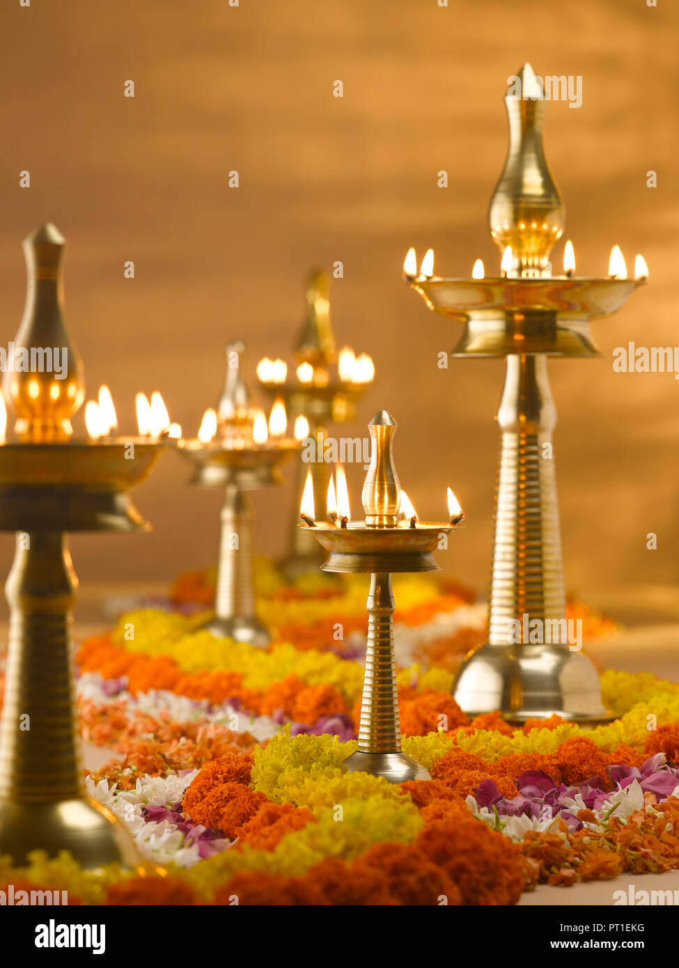 Indian Diwali Oil Lamp Pooja Diya Brass Light Puja Decorations Mandir  Decoration Items Handmade Table Home