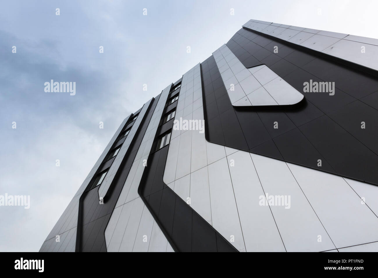 Poland, Krakow, facade of modern hotel Stock Photo