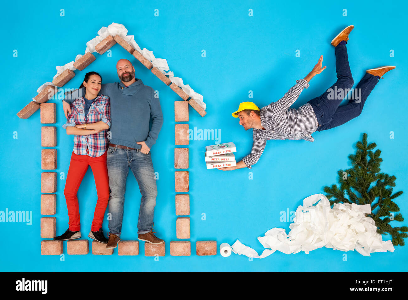 Delivered to home hires stock photography and images Alamy