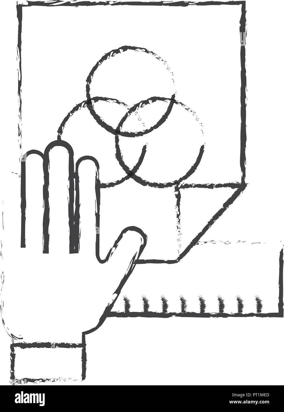 graphic design paper with color tool Stock Vector Image & Art Alamy