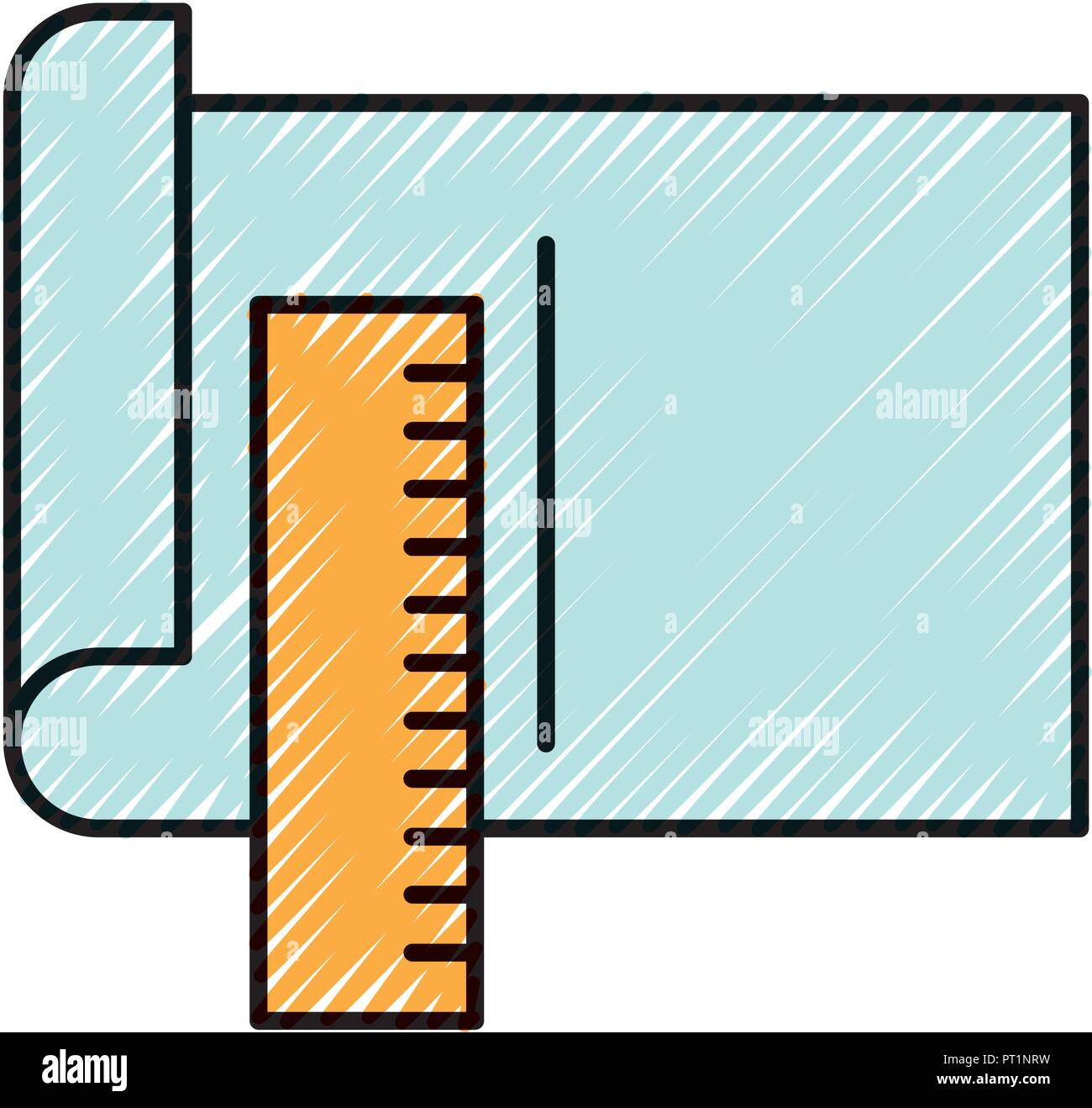 graphic design paper ruler work Stock Vector Image & Art - Alamy