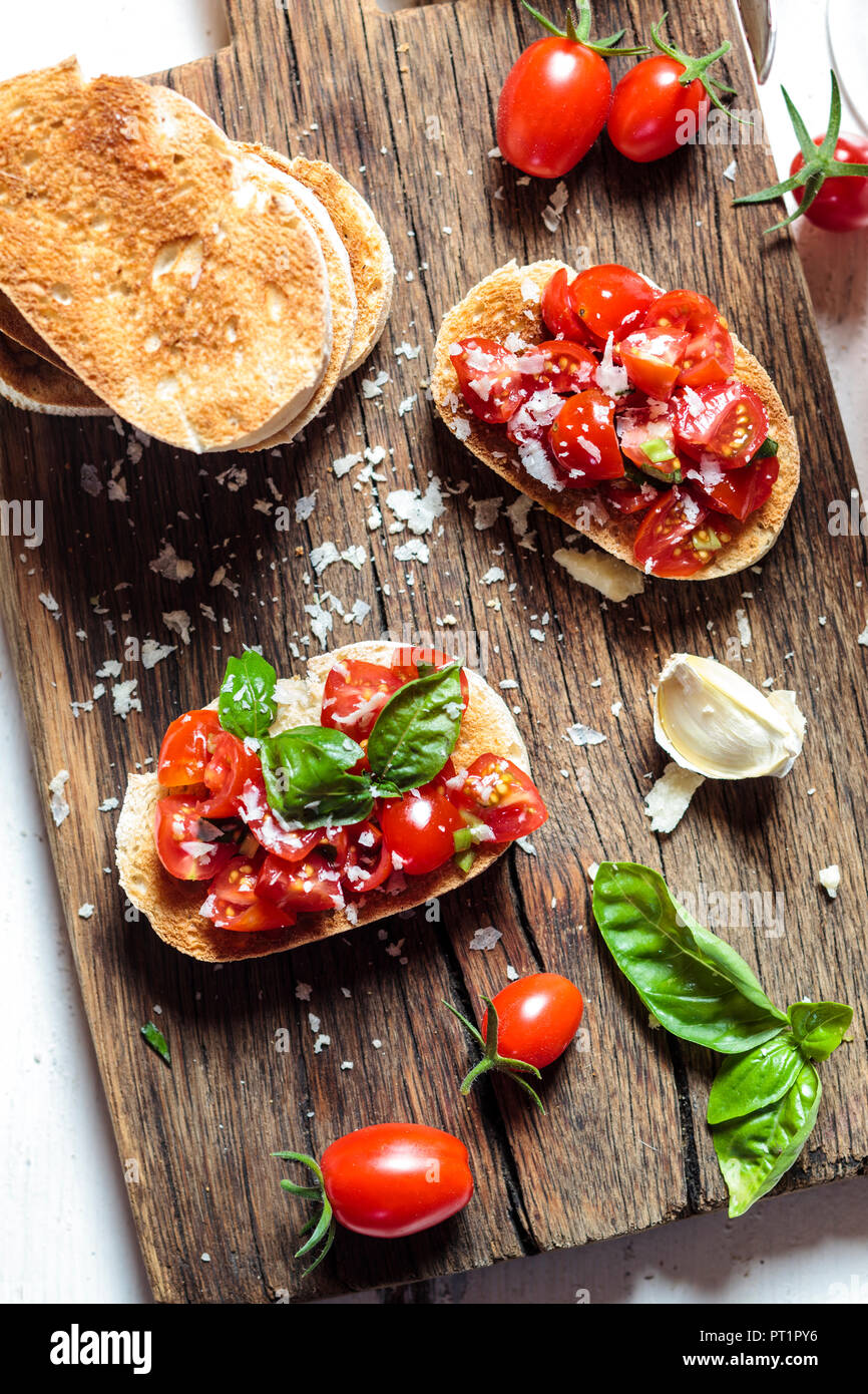 Buschetta hi-res stock photography and images - Alamy