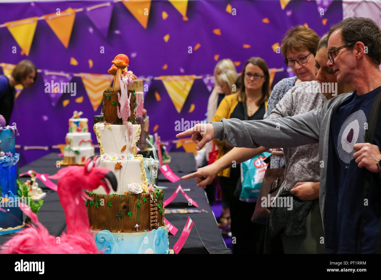 ExCeL London. UK 5 Oct 2018 Kids Birthday Cake Competition cake on