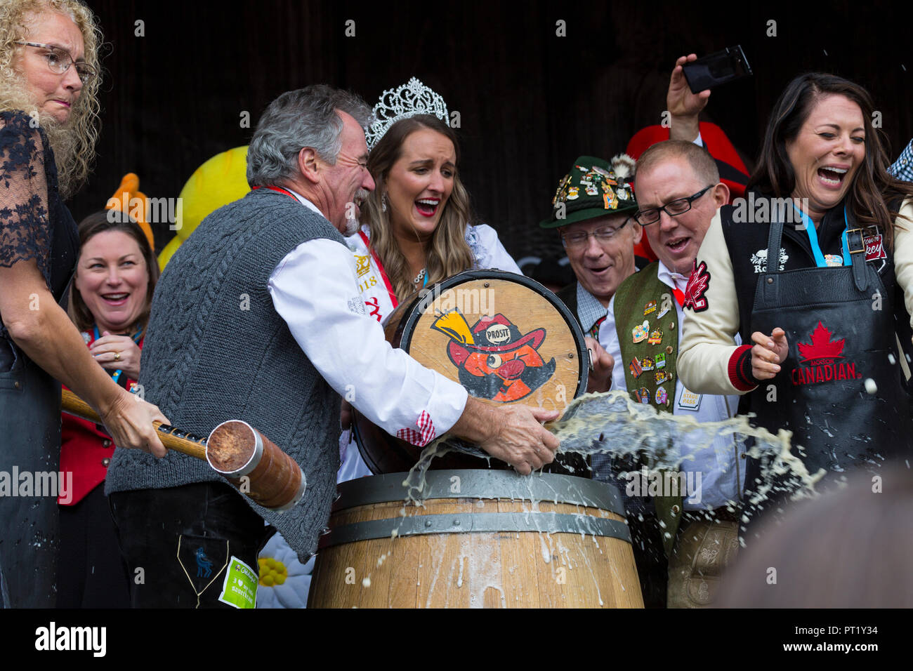 Oktoberfest kitchener ontario canada hires stock photography and