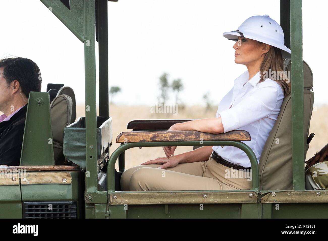 First Lady Melania Trump wearing 