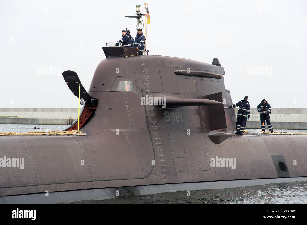 Gdynia Poland 05th Oct 18 German Type 212a Submarine U 31 S181 Of Deutsche Marine German