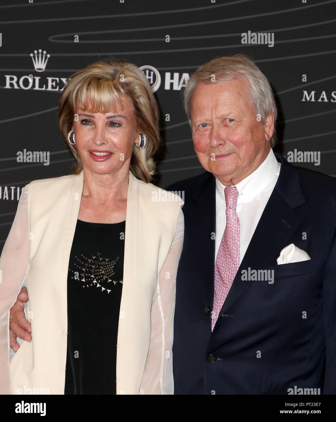 Los Angeles, USA. 5th Oct, 2018. Dr. Wolfgang Porsche, Susanne Porsche