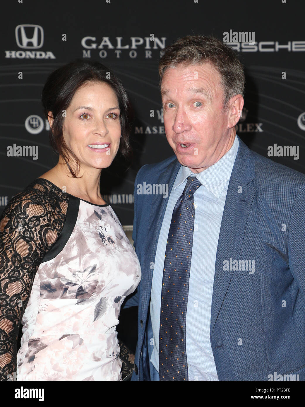 Tim Jane Los Angeles, USA. 5th Oct, 2018. Tim Allen, Jane Hajduk, at the ...