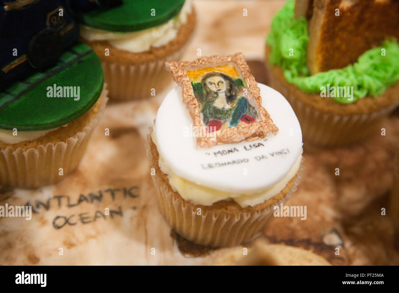 London UK. 6th October 2018. Around the world in 80 cakes. Hundreds of