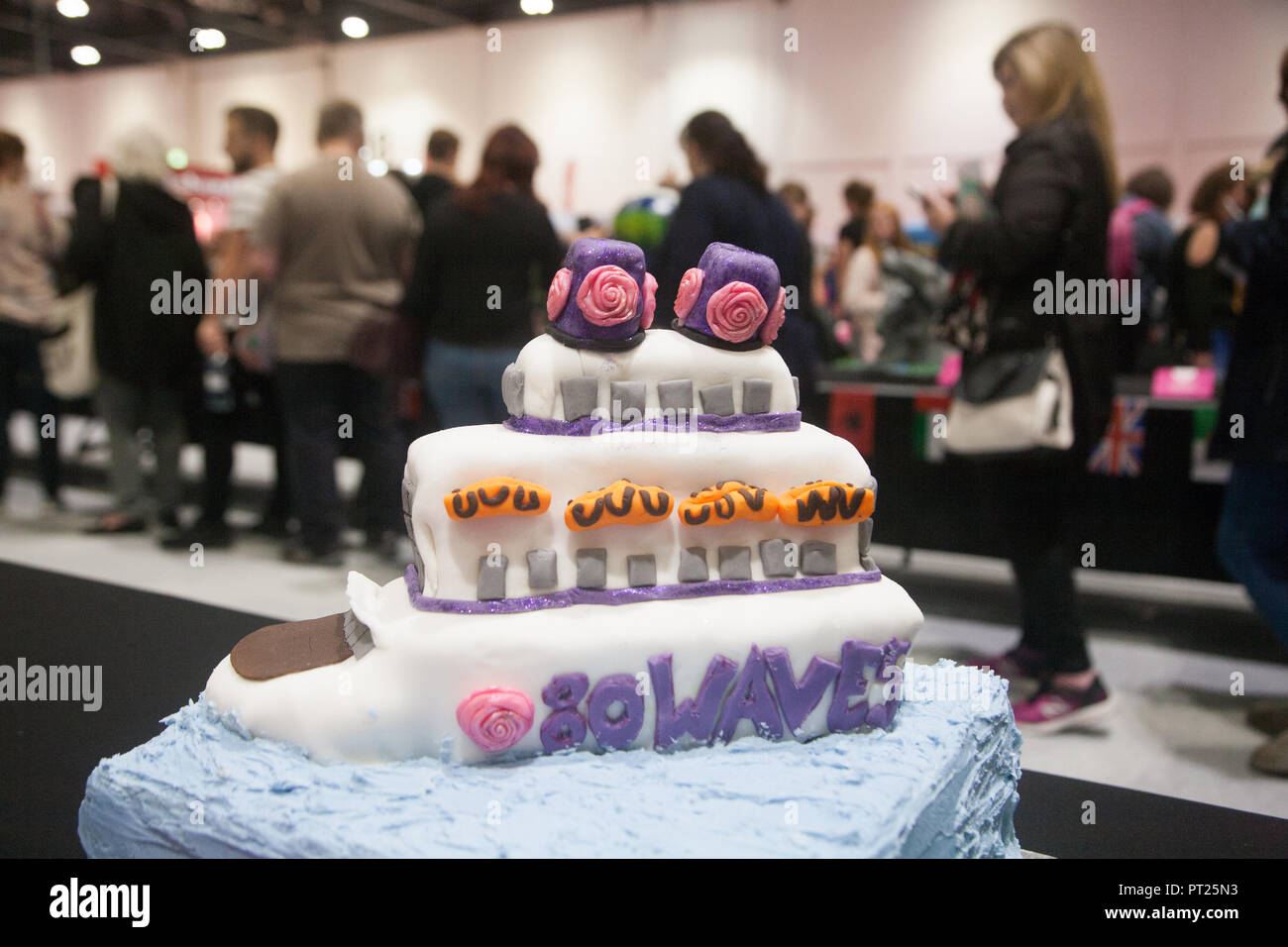 London UK. 6th October 2018. Around the world in 80 cakes. Hundreds of