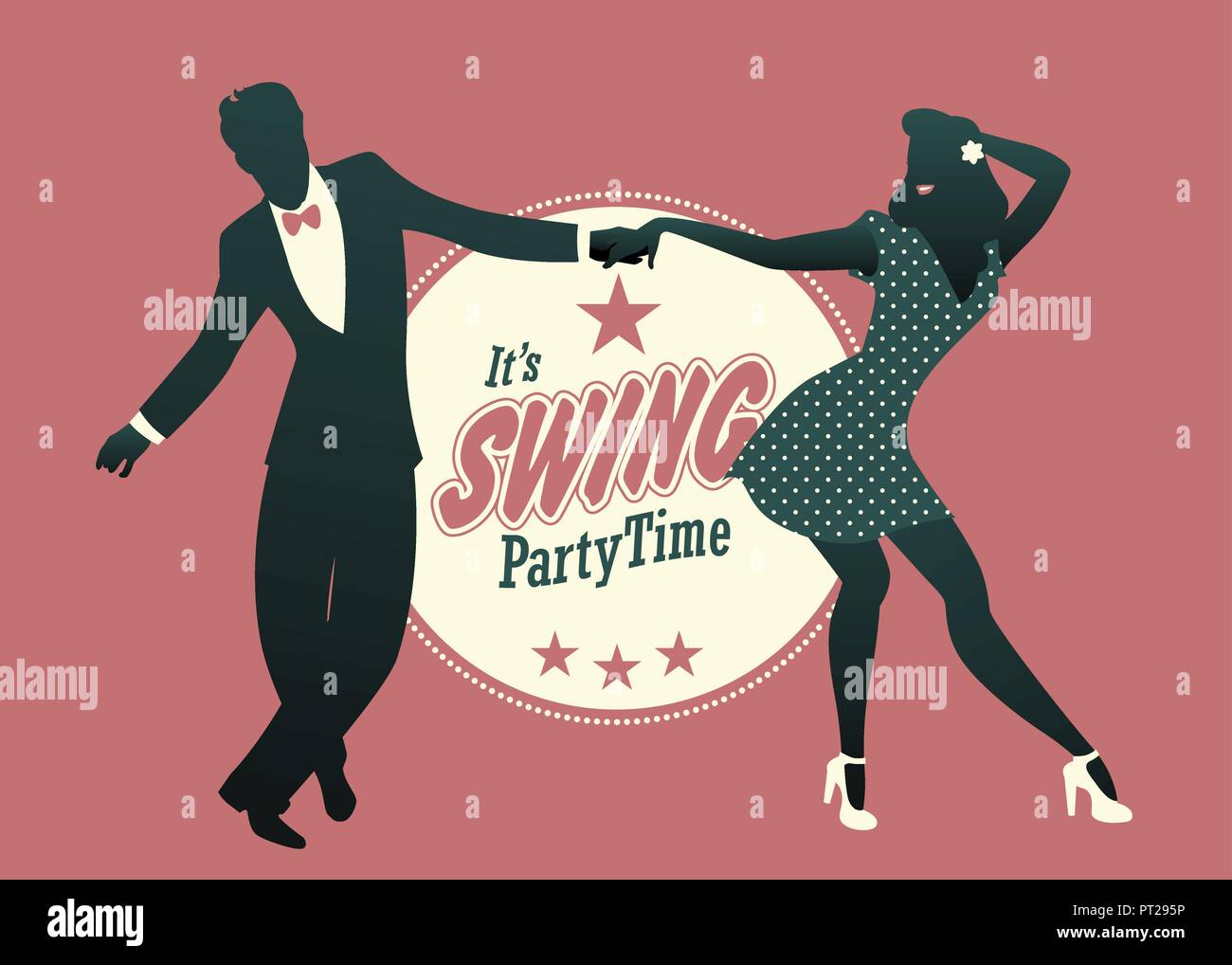 Couple dancing rock roll music hires stock photography and images Alamy