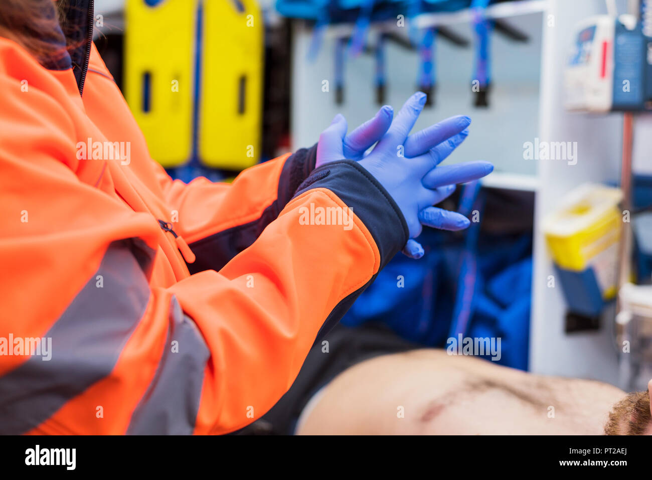 Emt gloves hires stock photography and images Alamy