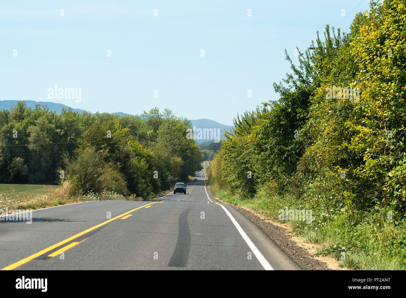Oregon, Carlton, Highway Stock Photo Alamy