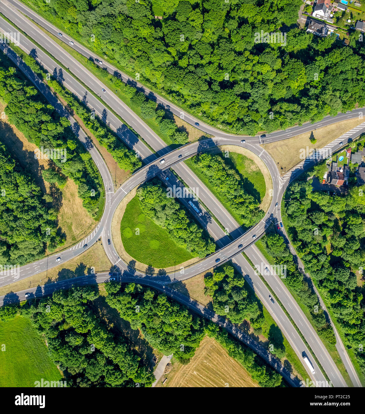 Motorway approach road motorway a52 bundesstrasse 226 bundesstrasse 224