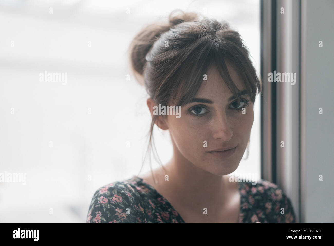 Beautiful woman, portrait Stock Photo