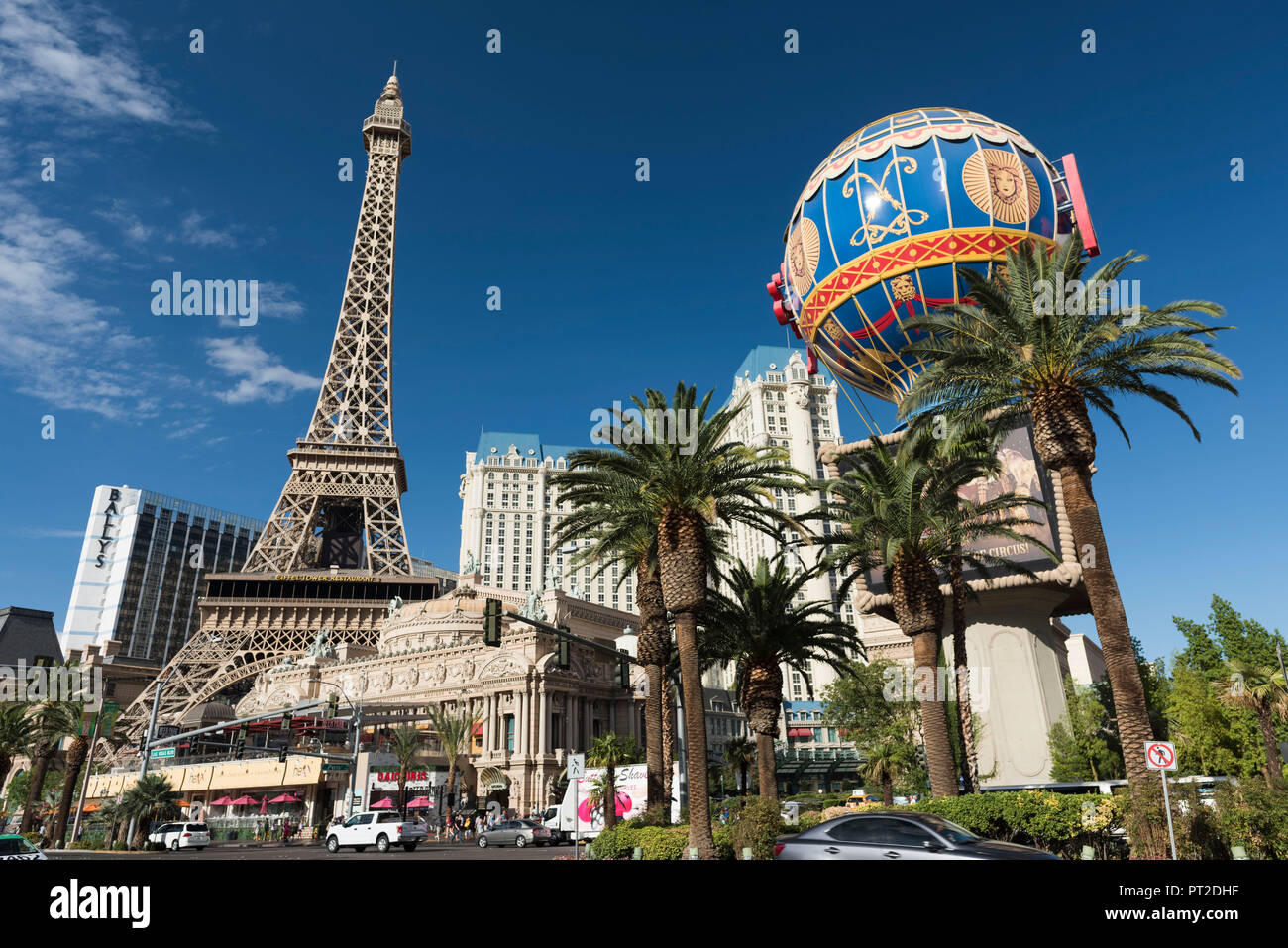 USA, Southwest, Nevada, Las Vegas Strip, Hotel 'Paris', Stock Photo