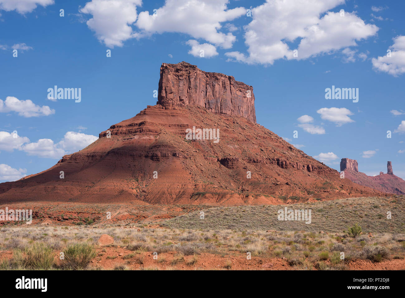 USA, Southwest, Utah, Mountains, Colorado River Valley, Near Moab, Stock Photo