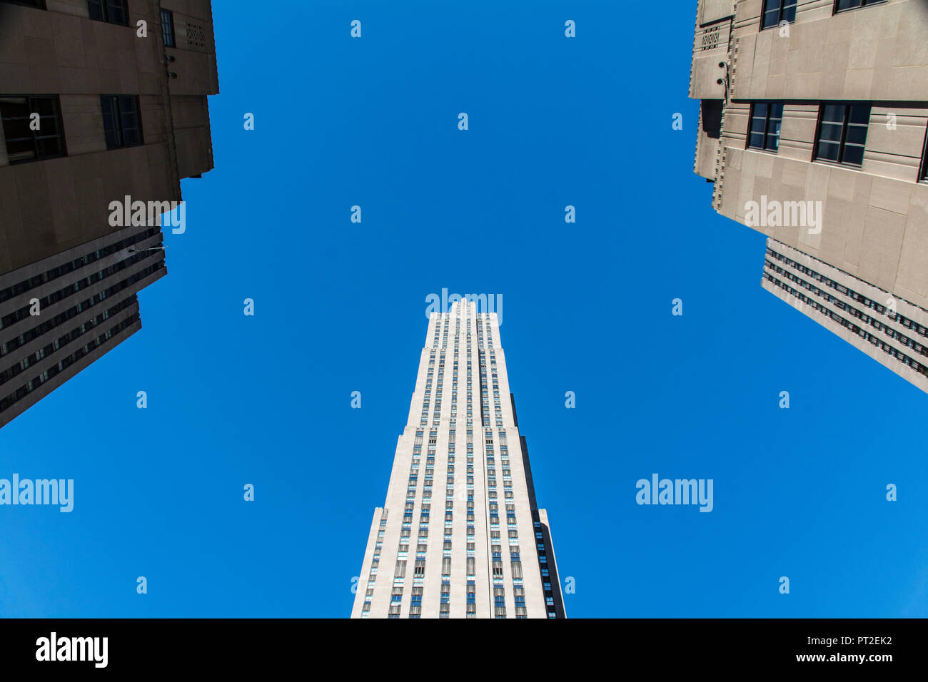 Skyscrapers in New York in the USA Stock Photo