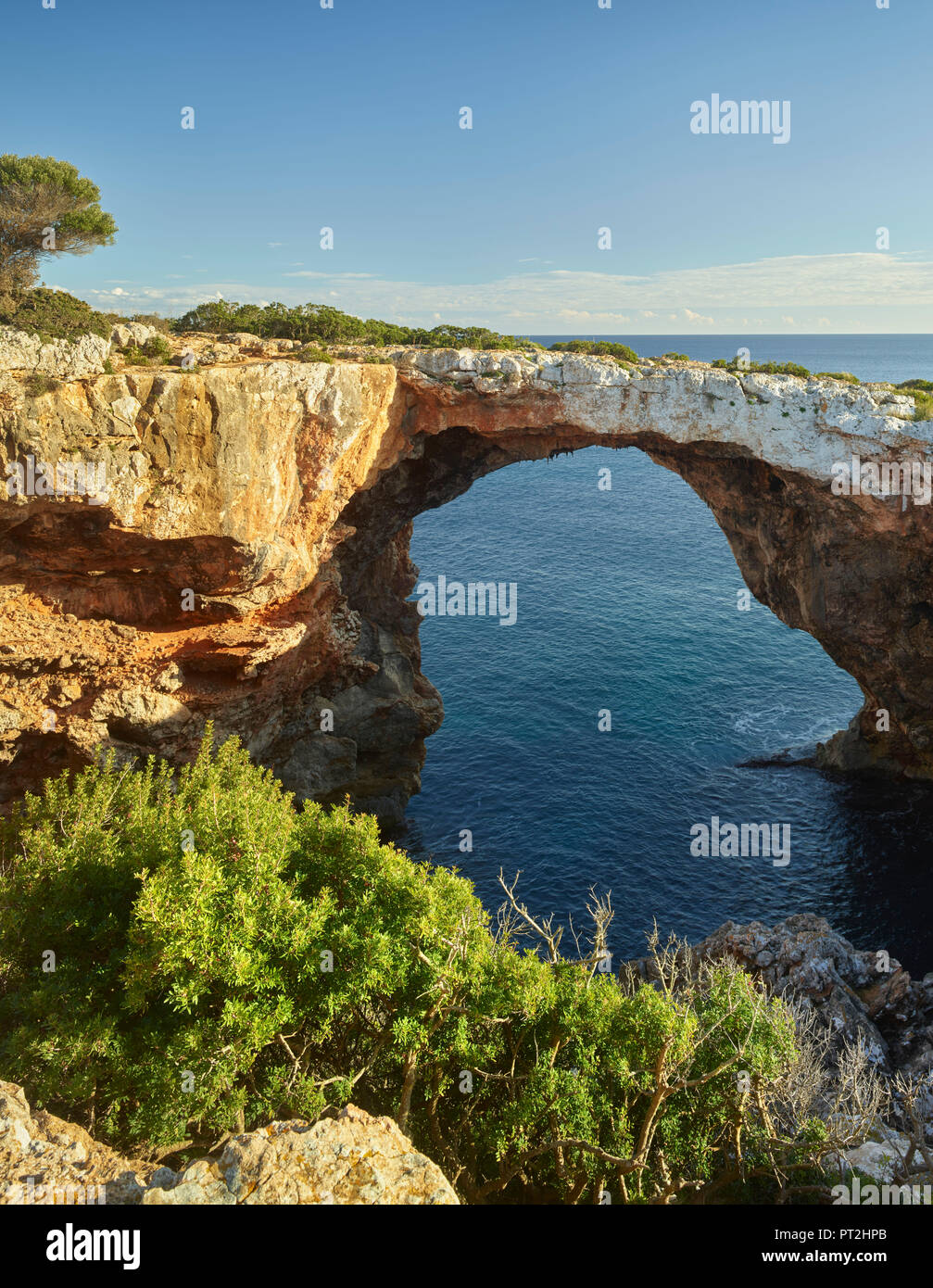 Rock arch near cala hi-res stock photography and images - Alamy