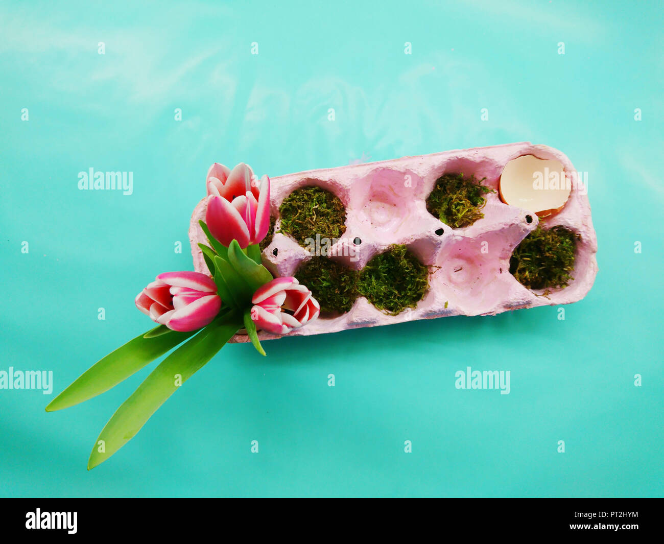 Easter decoration, tinkering, DIY, Stock Photo