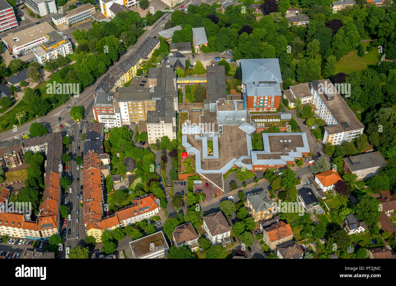 General Hospital Hagen gGmbH Department of Dermatology and Allergology, KfH Kuratorium für Dialyse und Nierentransplantation e.V., Agaplesion General Hospital Hagen, Hagen, Ruhr Area, North Rhine-Westphalia, Germany Stock Photo