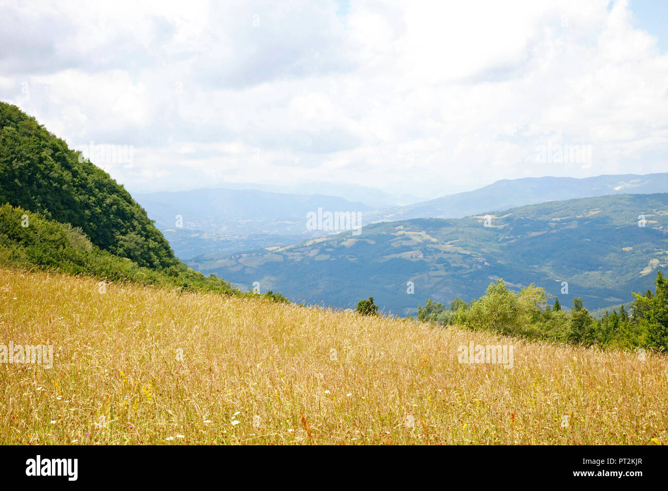 Landscape, mountains, province Bologna, Italy Stock Photo Alamy