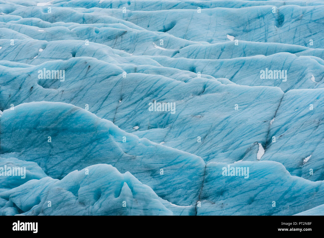 Vatnajokull glacier, Austurland, Iceland Stock Photo