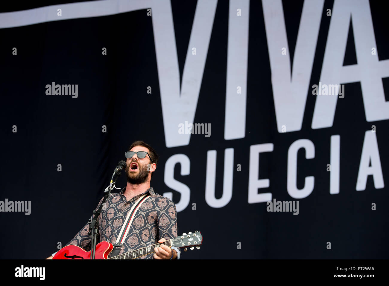 MADRID - SEP 8: Viva Suecia (band) perform in concert at Dcode Music  Festival on September 8, 2018 in Madrid, Spain Stock Photo - Alamy