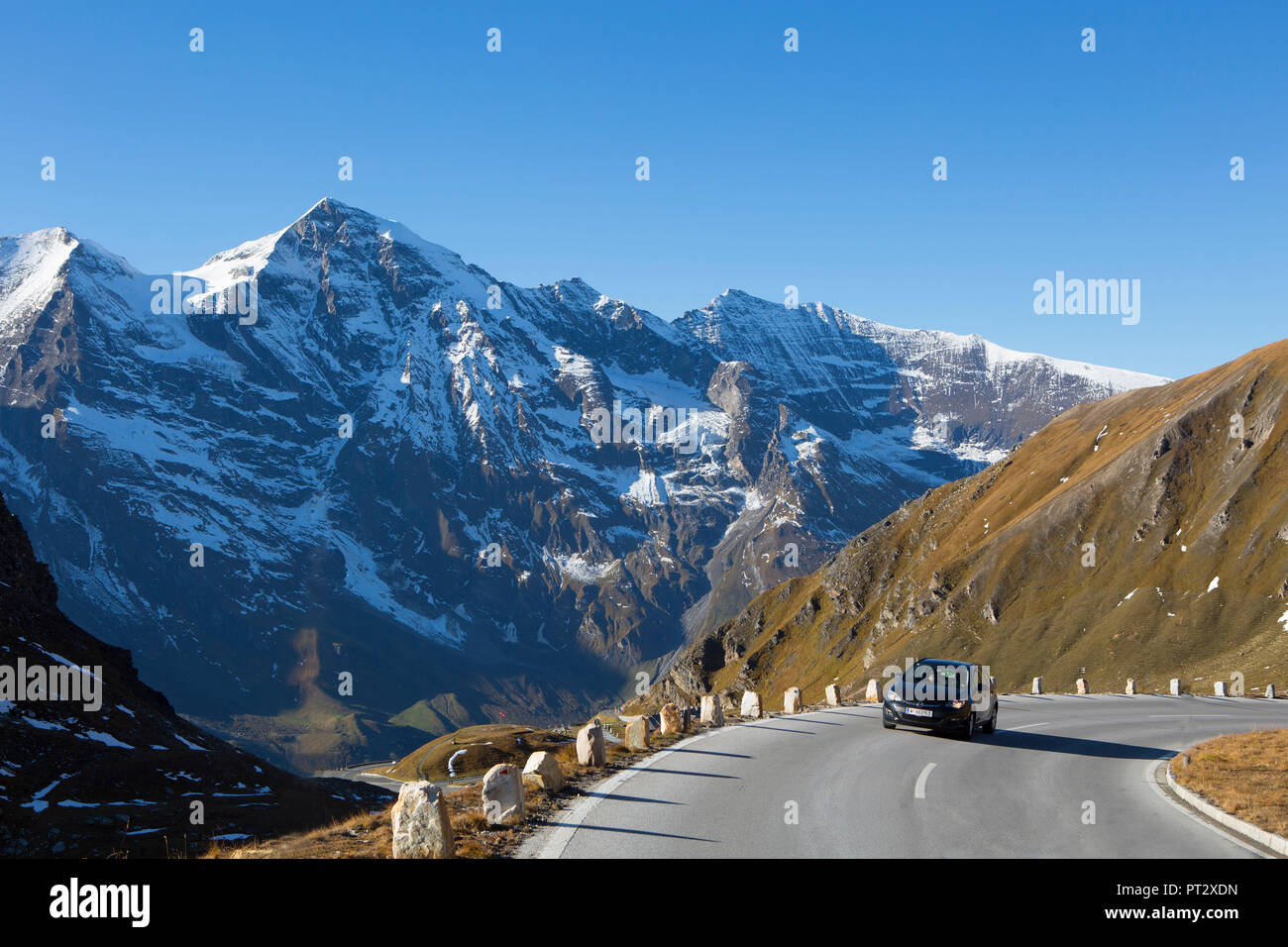 Austria, Salzburg State, Grossglockner High Alpine Road, Stock Photo