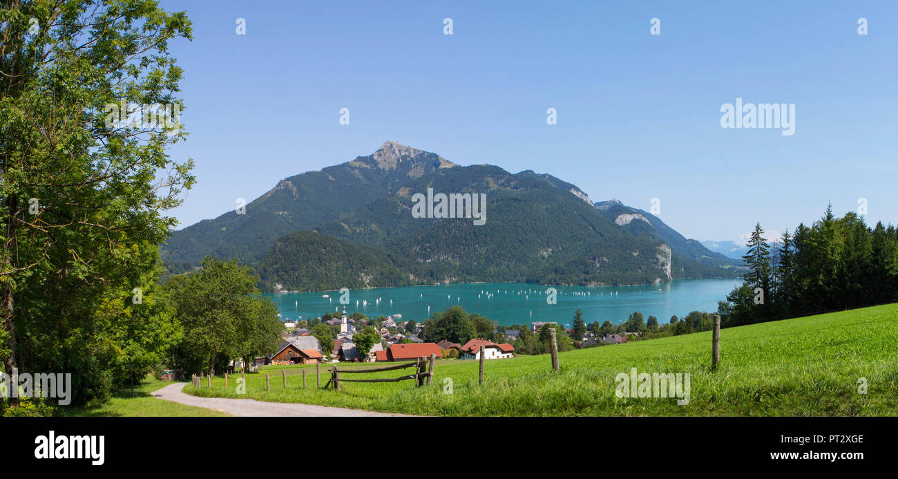 Austria, Salzburg State, Salzkammergut, St.Gilgen, Stock Photo