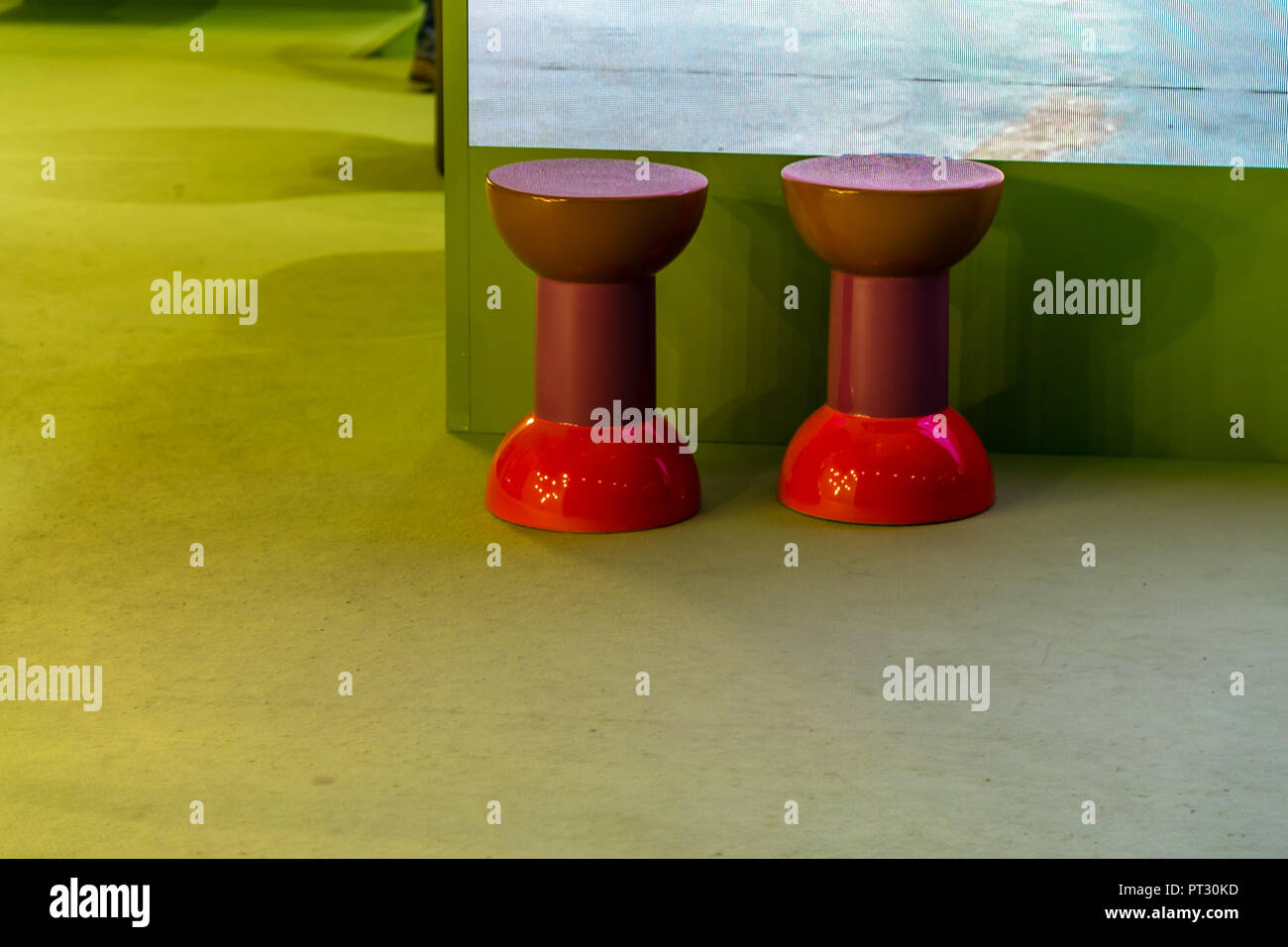 Green Stools High Resolution Stock Photography and Images - Alamy