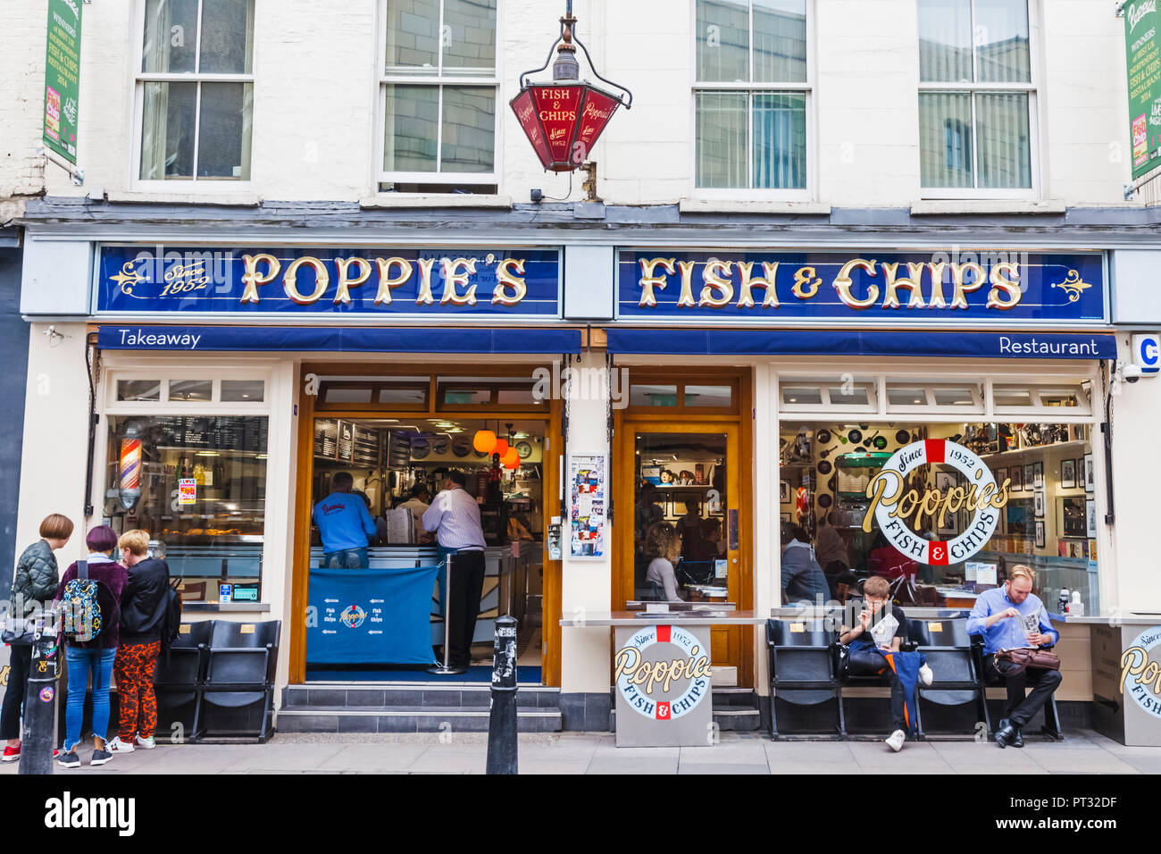 Poppies fish and chips restaurant hi-res stock photography and images -  Alamy