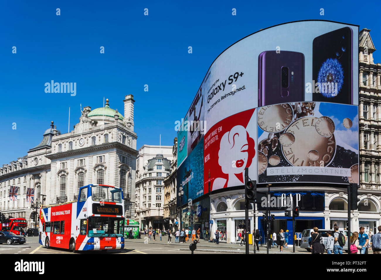 England, London, Piccadilly Circus Stock Photo