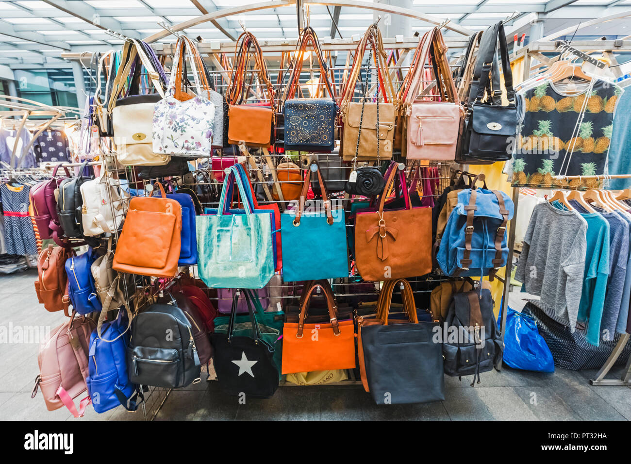 Purse Display Shelves - Contemporary - closet - Neiman Marcus Blog