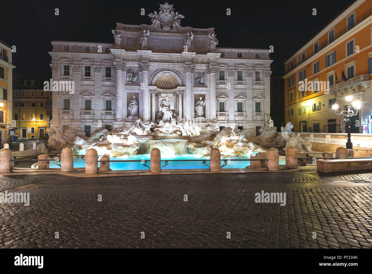 Trevi Fountain, Rome, Lazio, Italy, Europe Stock Photo