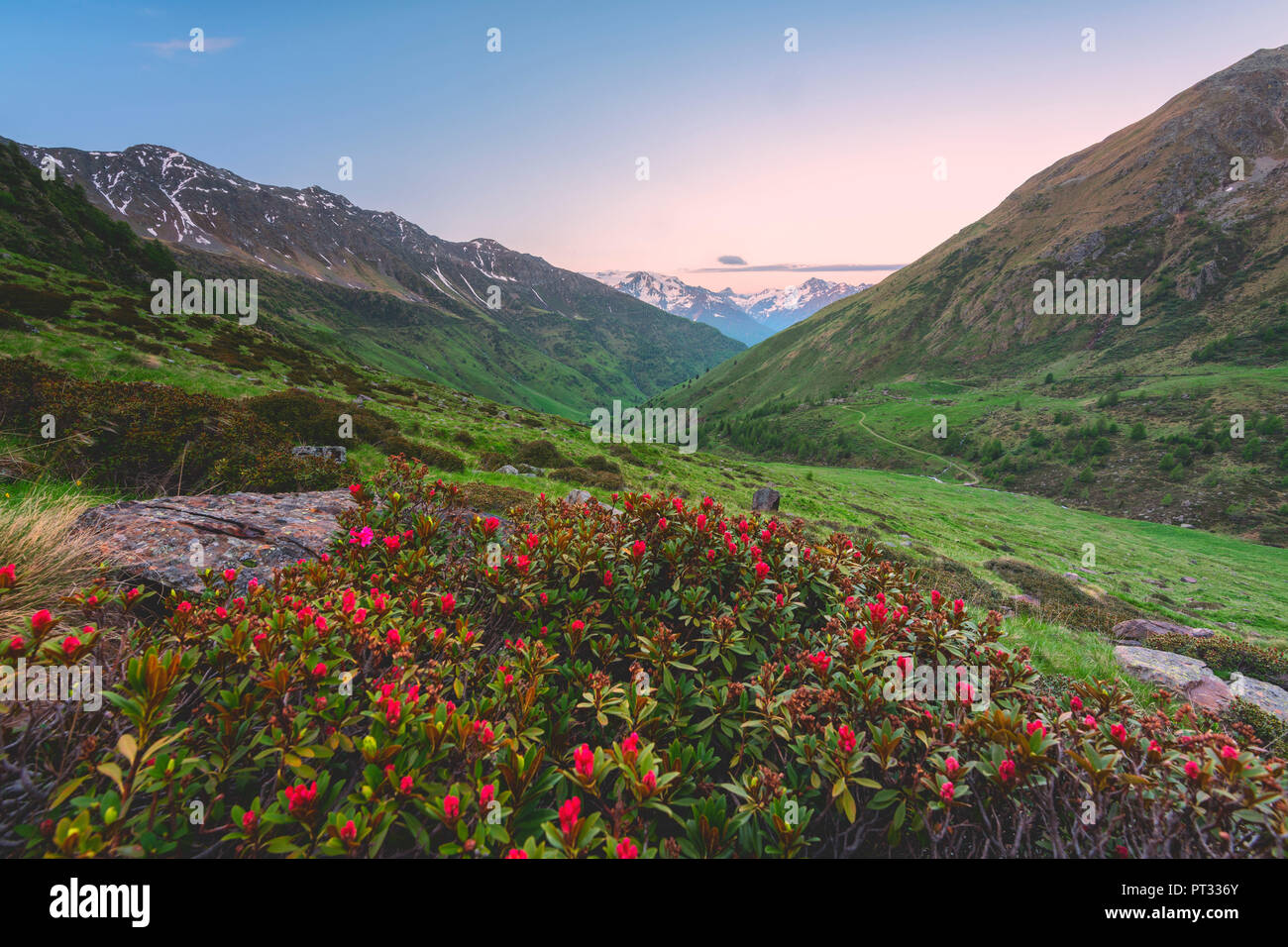 Sunrise in ponte di legno hi-res stock photography and images - Alamy