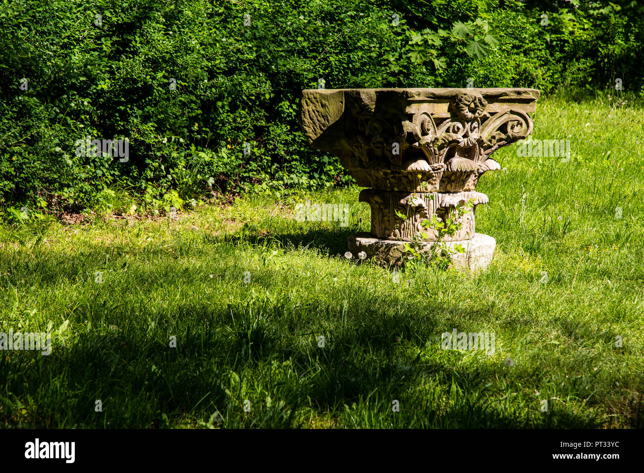 Europe, Poland, Voivodeship Lodz, Arkadia park Stock Photo