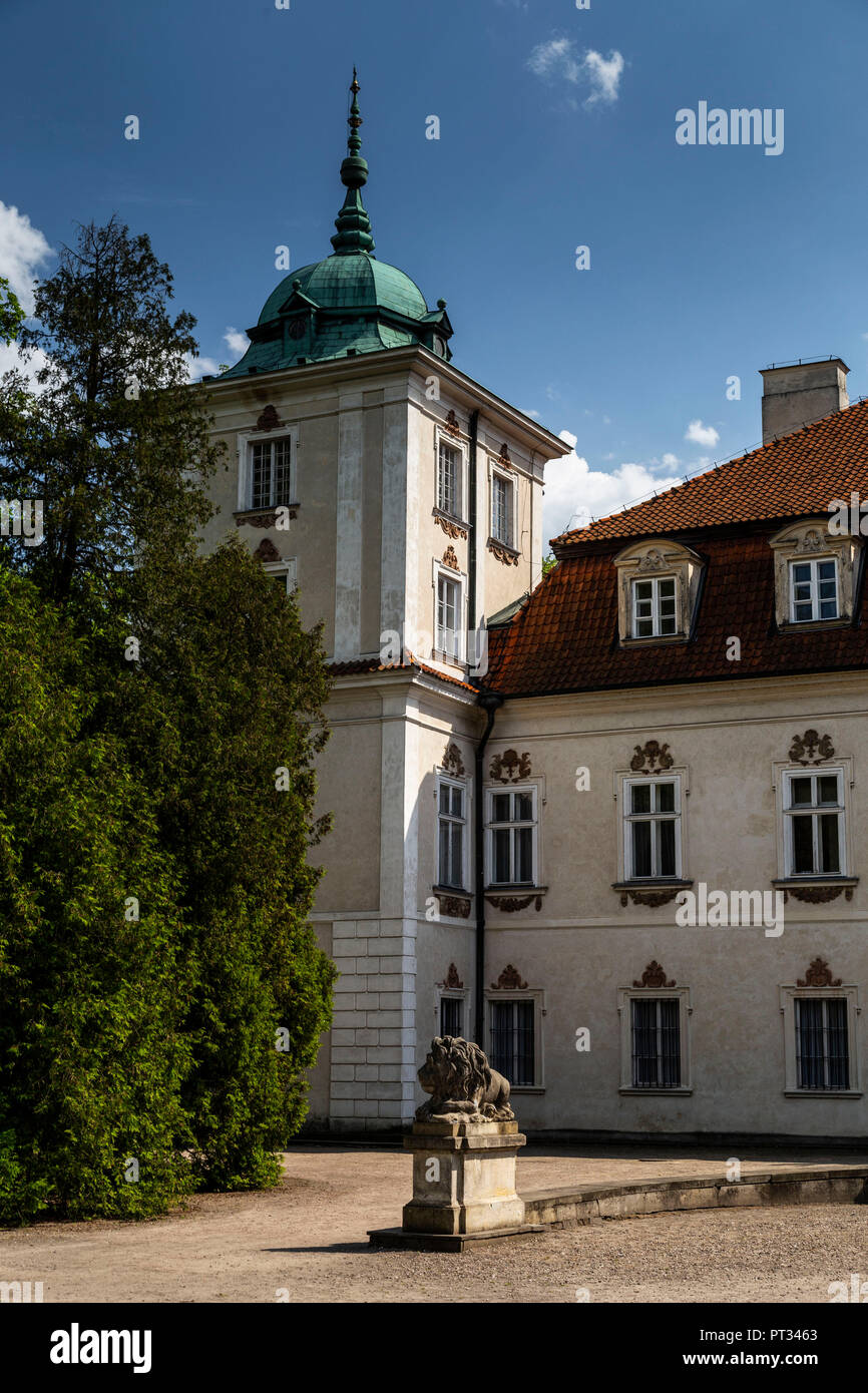 Europe, Poland, Voivodeship Lodz, Nieborow Palace / Palac w Nieborowie Stock Photo